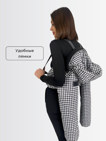 Демисезонный женский горнолыжный комбинезон Гусиная лапка